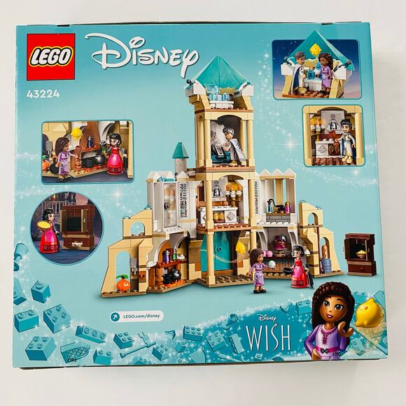 Lego | Disney's Wish King Magnifico's Castle Set 43224 NWT 613 Pieces - Picture 5 of 11